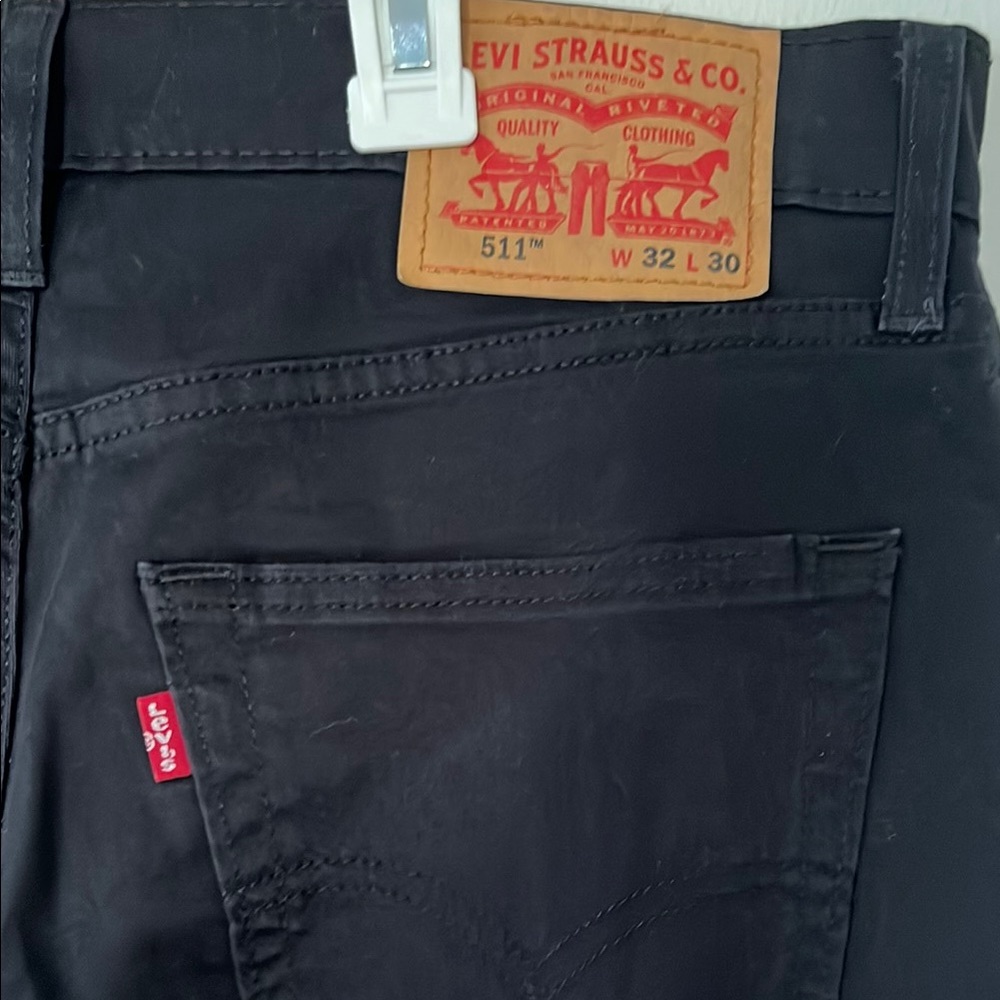 Levi's Men's Black All Seasons Tech Pants